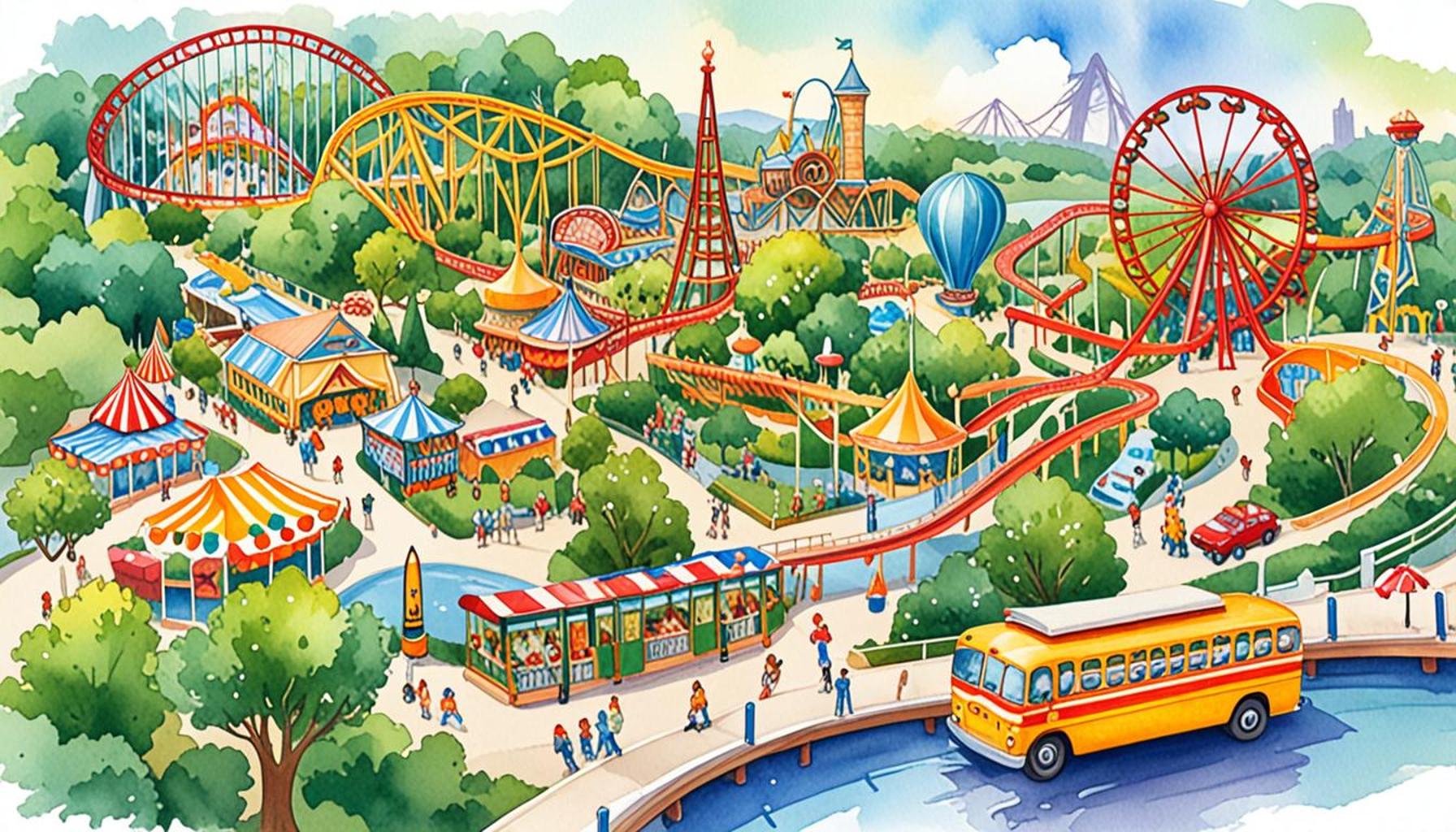 Family Travel Itineraries: Fun for All Ages at US Theme Parks