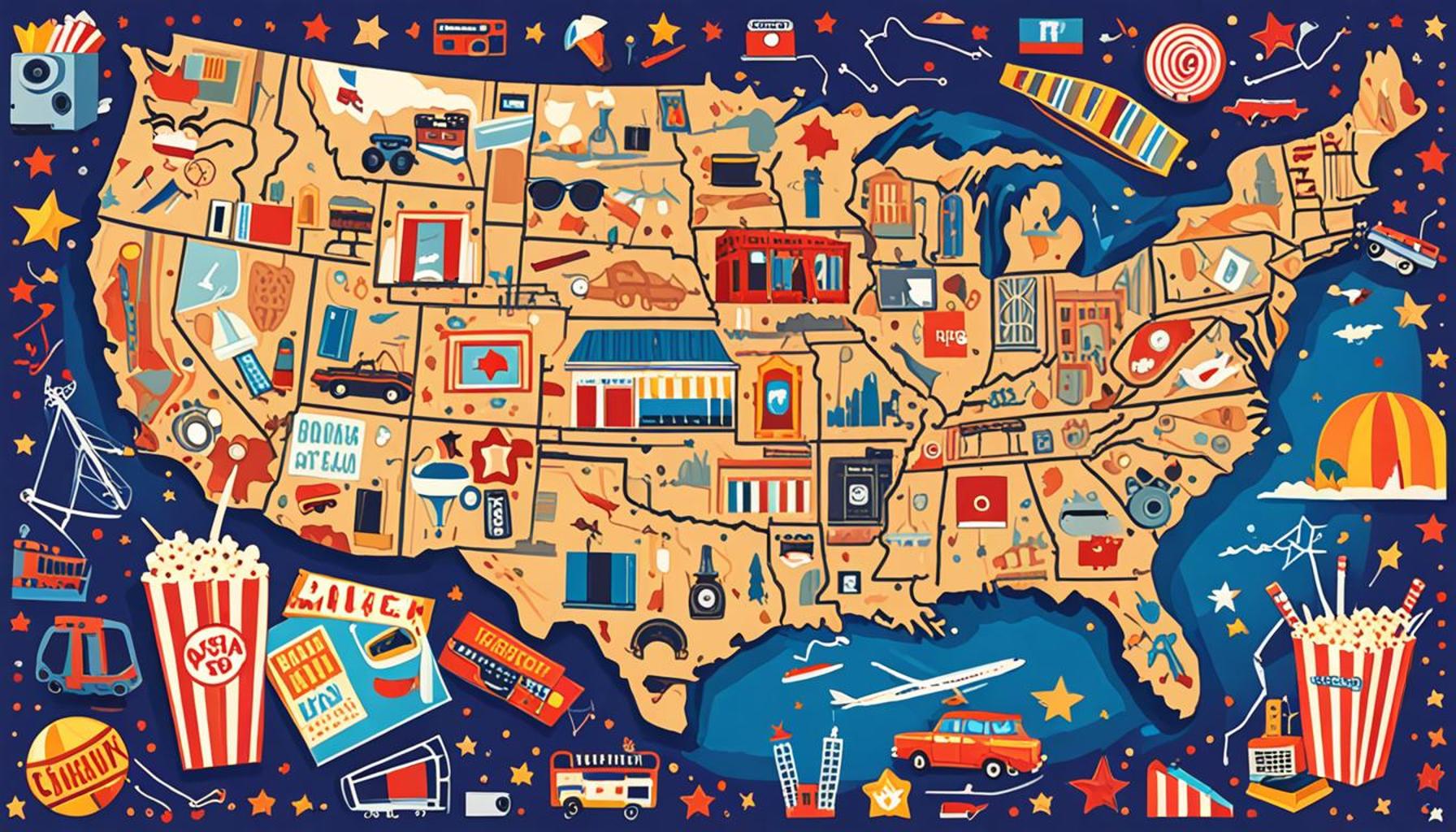 Cinema and Television Scripts: Exploring Iconic Screen Locations in the USA