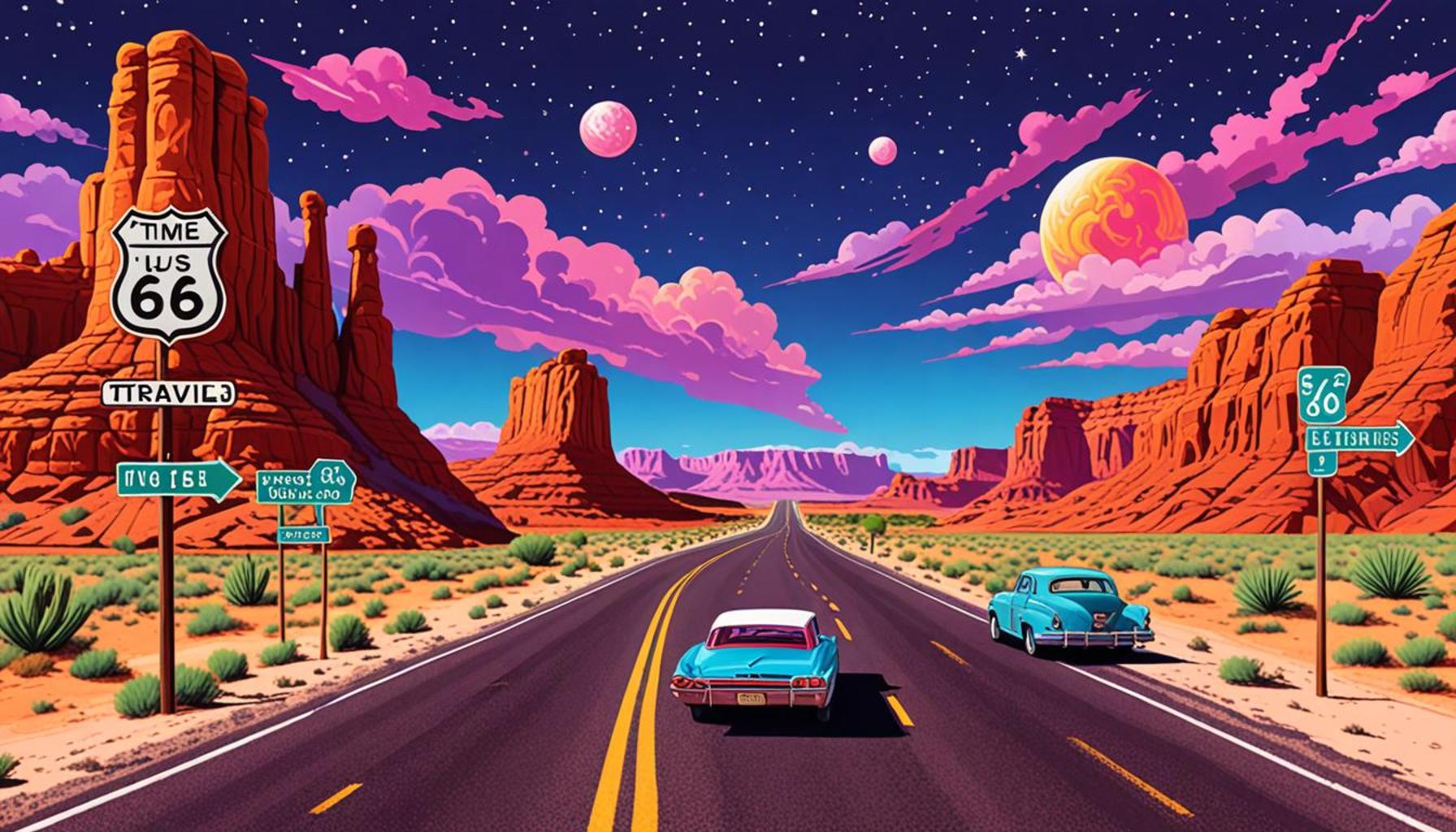 Time Travel: A Guide to Routes Along Route 66