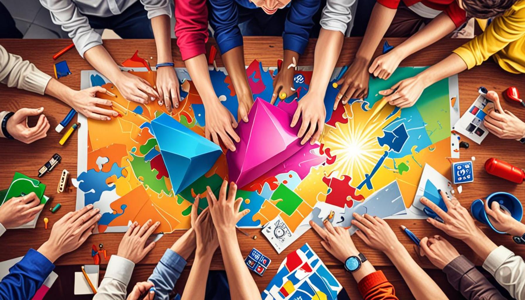 Collaboration Strategies in Team Games: Learning to Work Together to Win